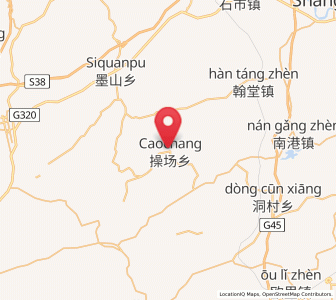 Map of Caochang, Jiangxi