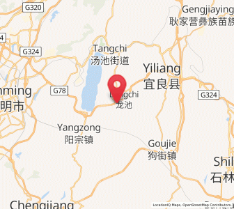 Map of Caodianjie, Yunnan