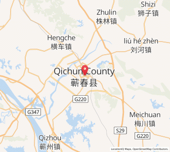Map of Caohe, Hubei