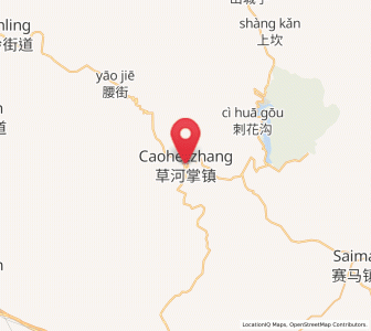 Map of Caohezhang, Liaoning