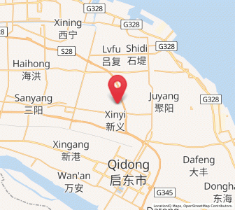 Map of Caojia, Jiangsu