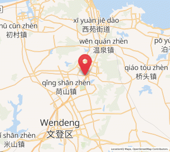 Map of Caomiaozi, Shandong