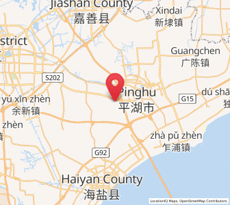 Map of Caoqiao, Zhejiang
