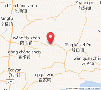 Map of Caoshi, Hubei