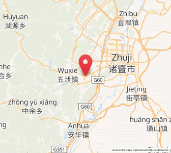 Map of Caota, Zhejiang