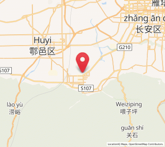 Map of Caotang, Shaanxi