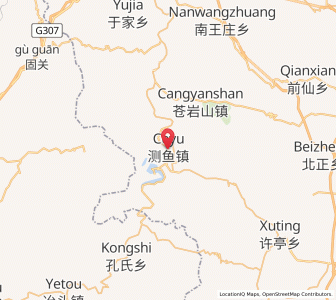 Map of Ceyu, Hebei