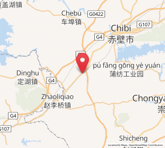 Map of Cha’anling, Hubei