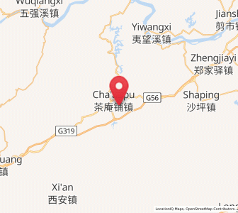 Map of Cha’anpu, Hunan