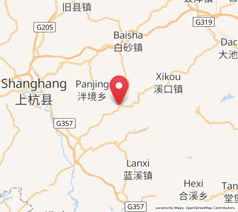 Map of Chadi, Fujian