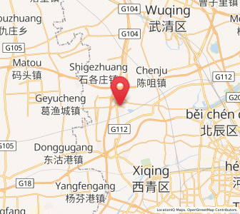 Map of Chagugang, Tianjin