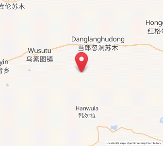 Map of Chahannao, Inner Mongolia