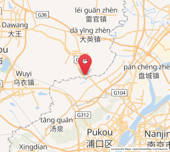 Map of Chahe, Anhui