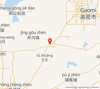 Map of Chaigou, Shandong