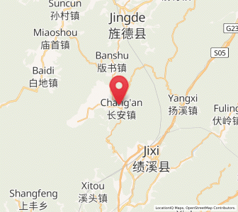 Map of Chang’an, Anhui