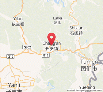 Map of Chang’an, Jilin