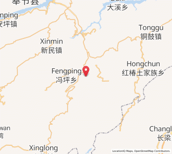 Map of Chang’an, Chongqing