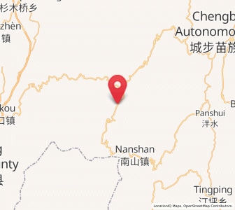 Map of Chang’anying, Hunan