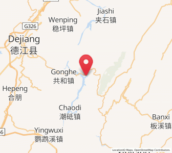 Map of Changbao, Guizhou