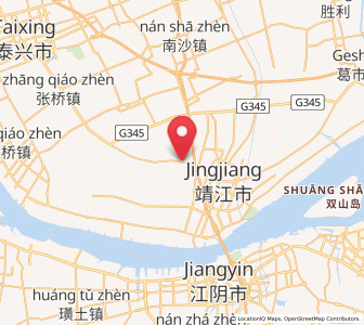 Map of Changdai, Jiangsu