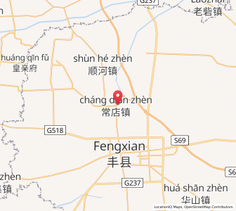 Map of Changdian, Jiangsu