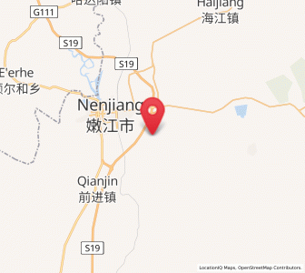 Map of Changfu, Heilongjiang