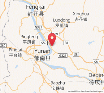 Map of Changgang, Guangdong