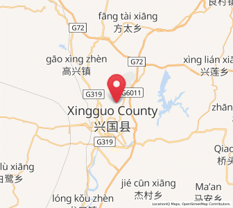Map of Changgang, Jiangxi