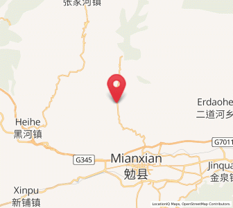 Map of Changgouhe, Shaanxi