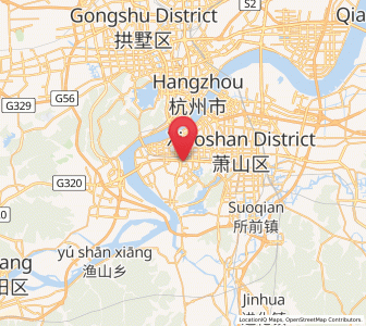 Map of Changhe, Zhejiang