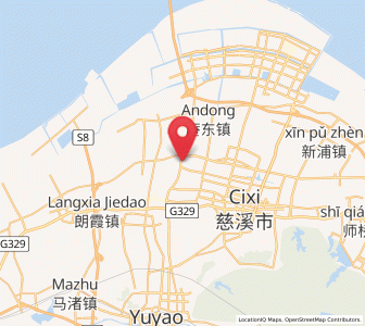 Map of Changhe, Zhejiang