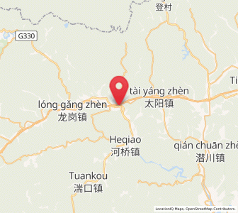 Map of Changhua, Zhejiang