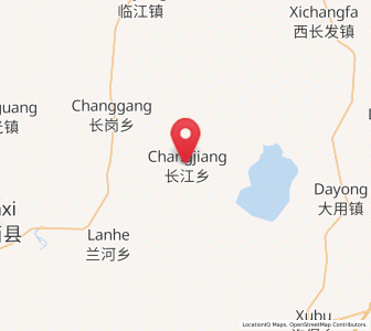 Map of Changjiang, Heilongjiang