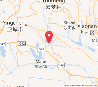 Map of Changjiangbu, Hubei