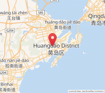 Map of Changjianglu Jiedao, Shandong