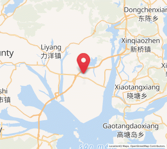 Map of Changjie, Zhejiang