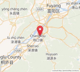 Map of Changkou, Zhejiang