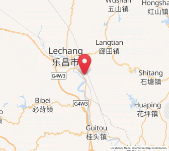 Map of Changlai, Guangdong