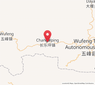 Map of Changleping, Hubei