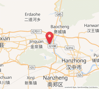 Map of Changlin, Shaanxi