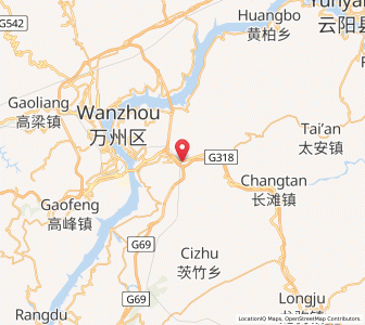 Map of Changling, Chongqing