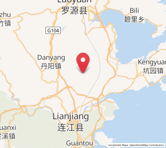Map of Changlong, Fujian