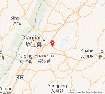Map of Changlong, Chongqing