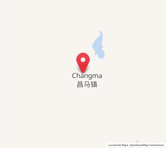 Map of Changma, Gansu