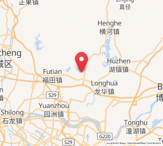 Map of Changning, Guangdong