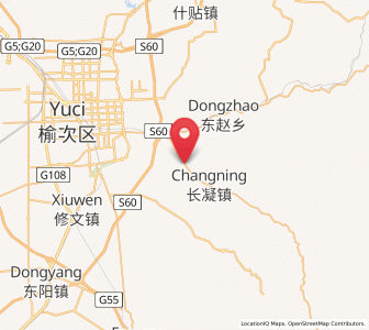 Map of Changning, Shanxi