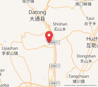 Map of Changning, Qinghai