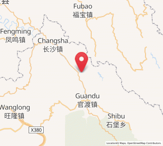 Map of Changqi, Guizhou
