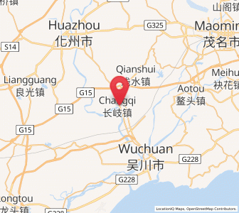 Map of Changqi, Guangdong