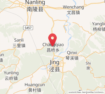 Map of Changqiao, Anhui